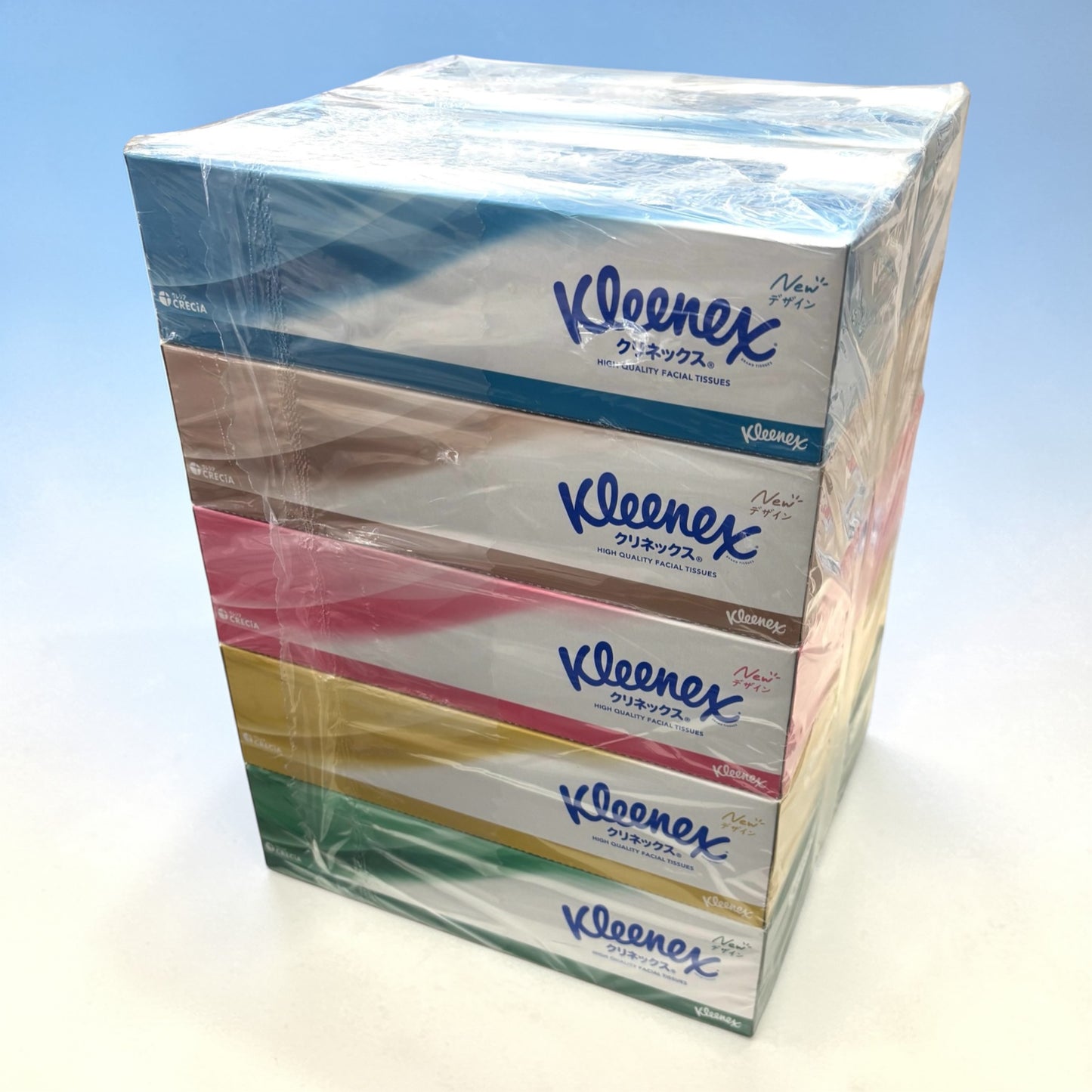 クリネックス ティッシュ 180枚 x 10箱  ボックスティッシュ セット販売 Kleenex 【お得】