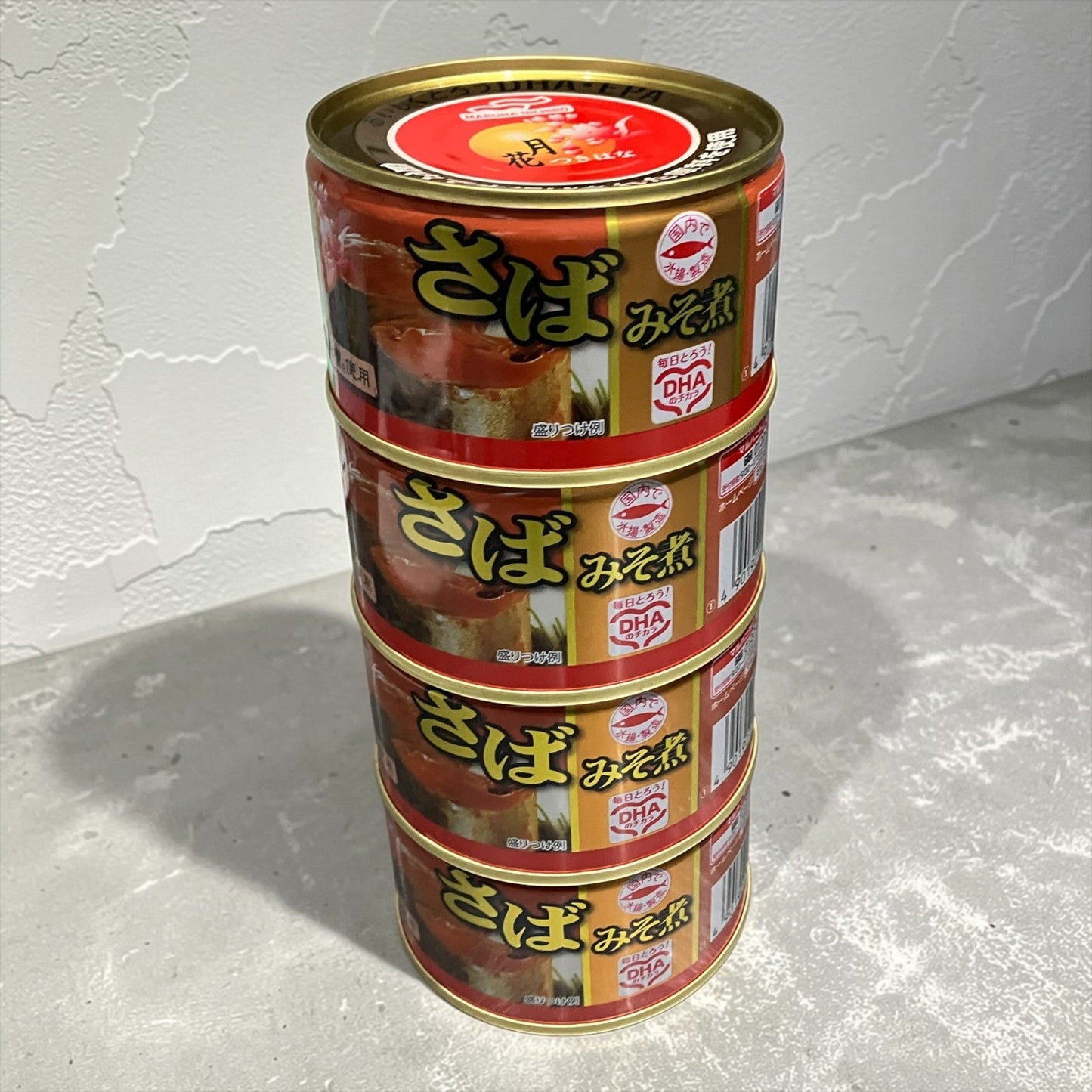 マルハニチロ さばみそ煮  月花  200g x 4缶 セット  サバ缶  さば缶 鯖缶  味噌煮