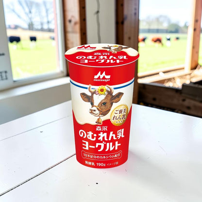 【冷蔵商品】森永 のむ れん乳 ヨーグルト 190g  1本  小分け販売  森永乳業
