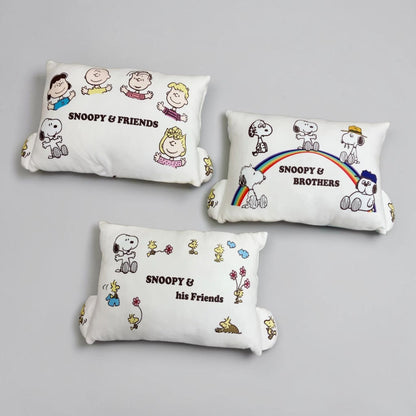 西川 スヌーピー キッズ まくら  枕  50cm × 35cm  カラー イエロー