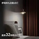 NEWGALE 防災充電式LED電球 電球色切替え可 3個パック