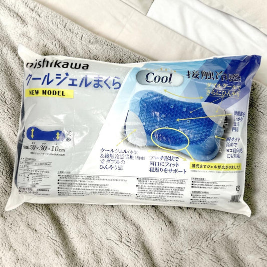 西川 クールジェルまくら 50 × 30 × 10㎝  高機能まくら