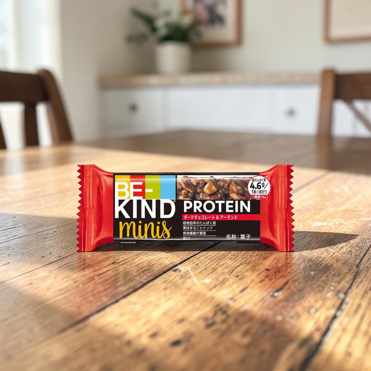 BE-KIND ビーカインド ミニバー プロテイン ダークチョコレート＆アーモンド 24本入り
