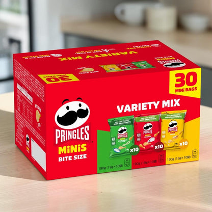 プリングルズ ミニチップス バラエティミックス3種 19g x 30袋 Pringles