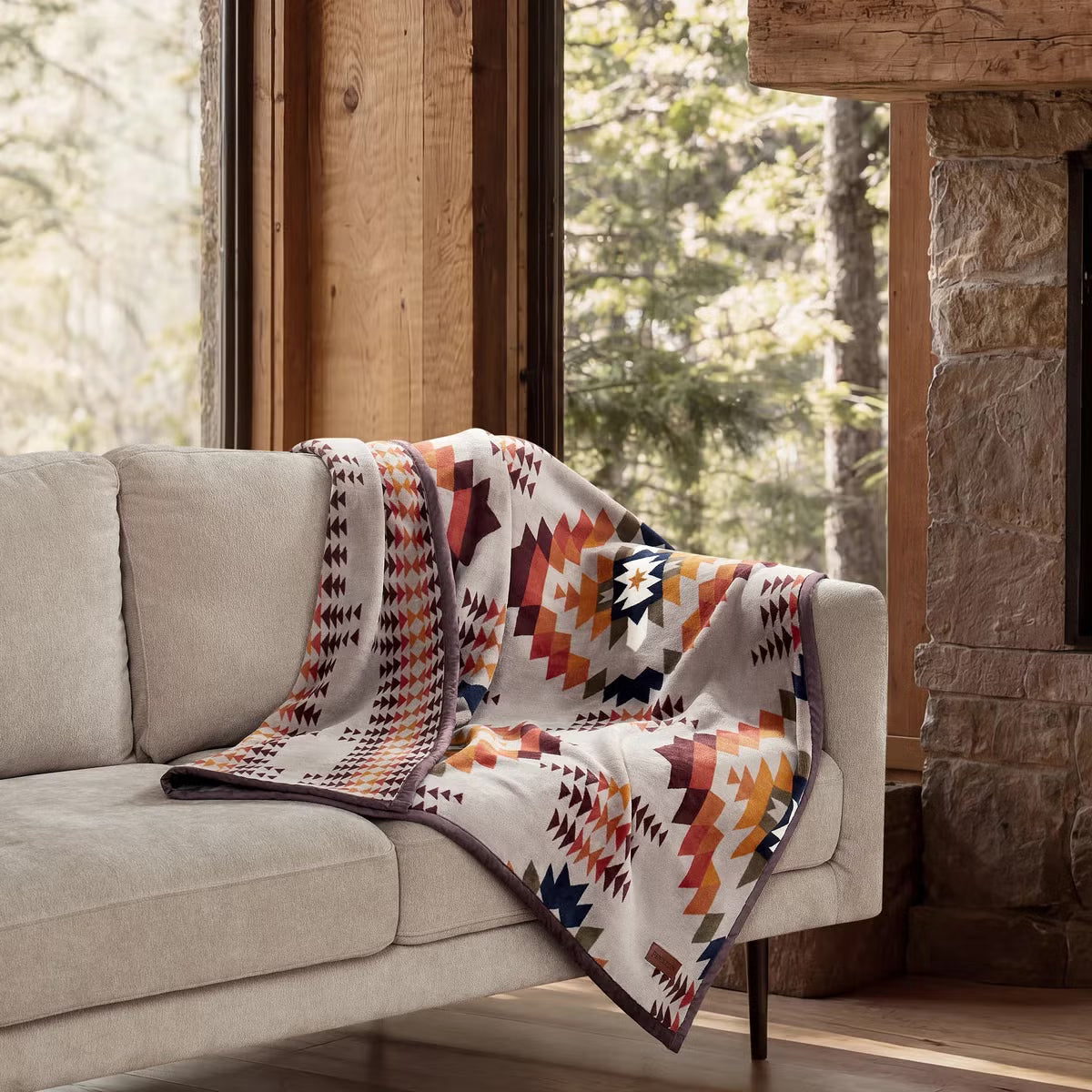 PENDLETON ペンドルトン 大判ひざ掛け リバーシブル 127×177cm ソノラン・ダスク