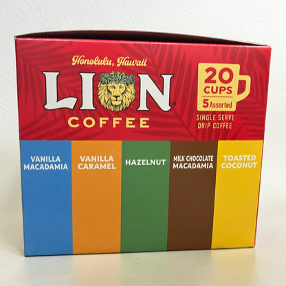 ライオンコーヒー ドリップバッグ 5種アソート 8g×20袋 LION COFFEE