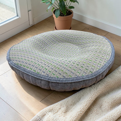 《ペット用品》い草素材 猫用ベッド  猫座 ペットベッド