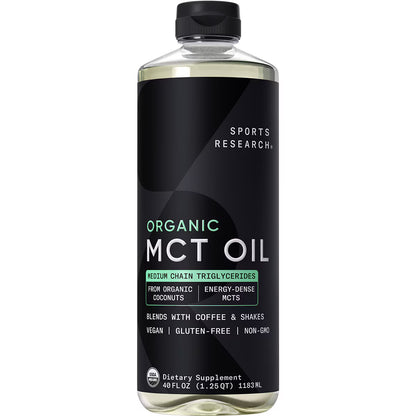スポーツリサーチ オーガニック MCT オイル   1,183mL  /SR