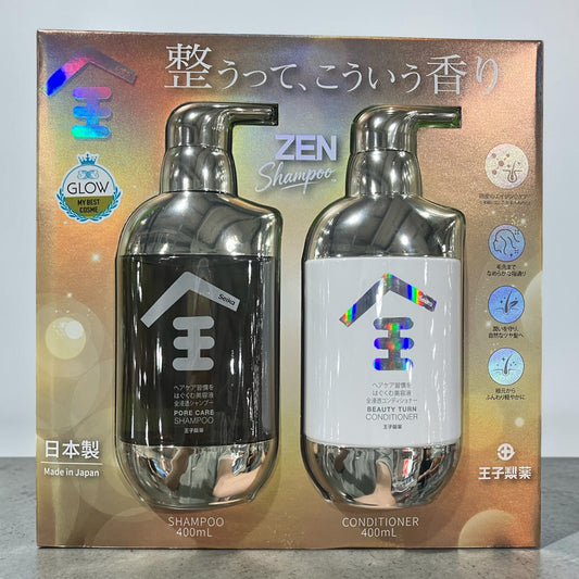 SEIKA 全  ZEN  シャンプー & コンディショナー セット  400ml x 2  日本製