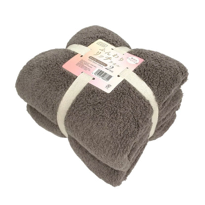 タオル研究所 ふんわりリッチタオル 2枚 60 x 120cm グレー