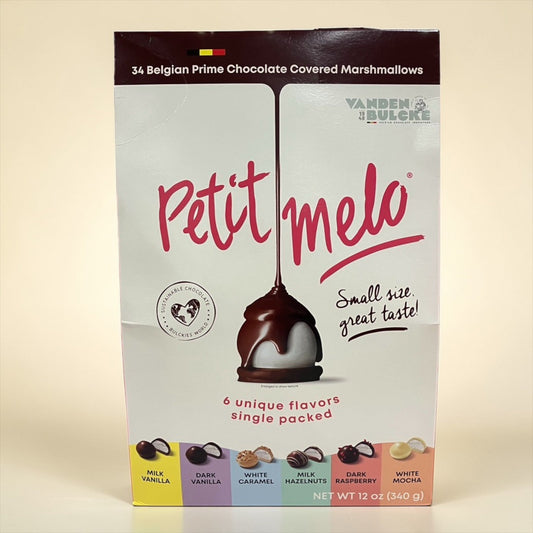 プチメロ ミックス パウチ 34個入り 340g  Petit melo mix pouch  ベルギー チョコレート マシュマロ