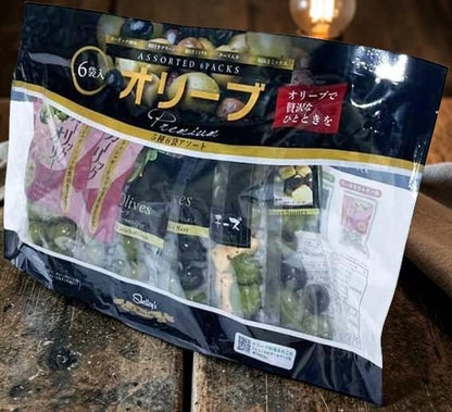 【冷蔵商品】シェリーズ オリーブ アソート 5種 6袋入り 個包装