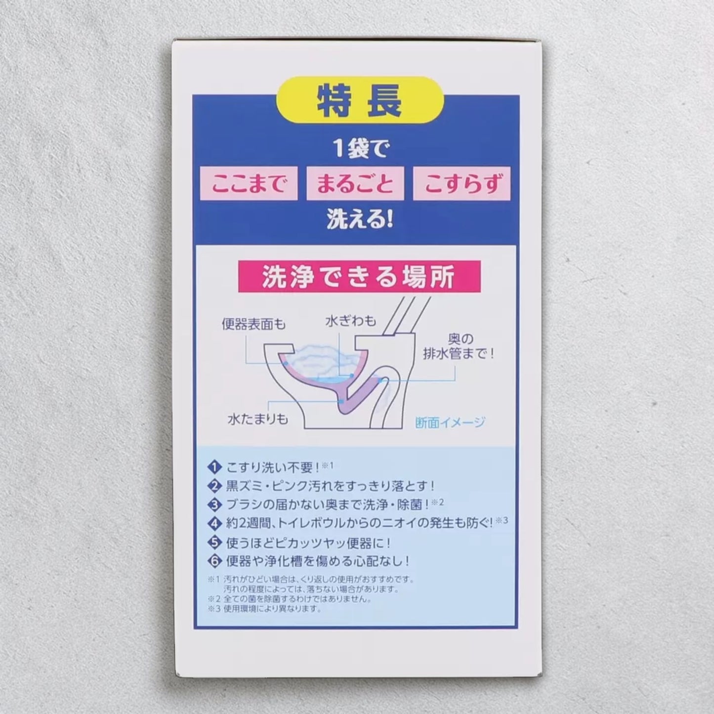 らくハピ いれるだけ バブルーン トイレボウル用 180g x 6個  アース