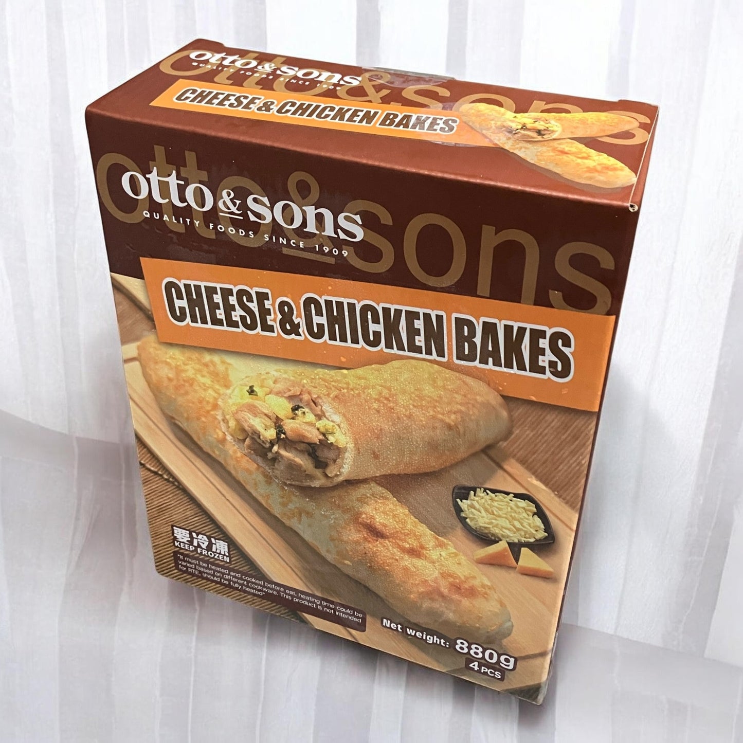 【冷凍商品】otto & sons チキンベイク 4本 チキンチーズベイク