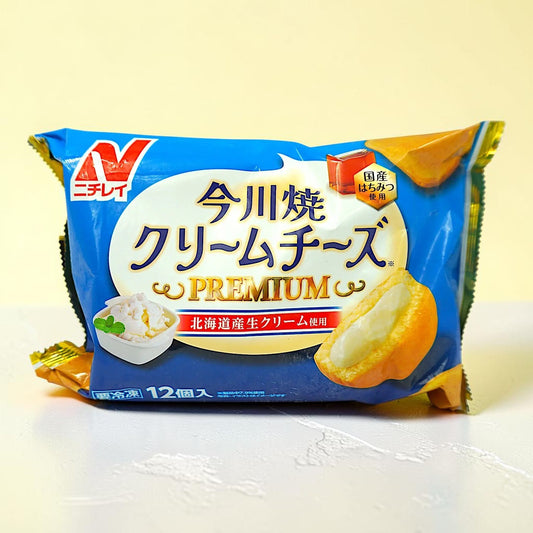 【冷凍商品】ニチレイ 今川焼 クリームチーズ プレミアム  62g × 12個入り