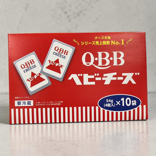 【冷蔵商品】QBBベビーチーズ プレーン 40個入  4個  54g × 10本 ミニチーズ