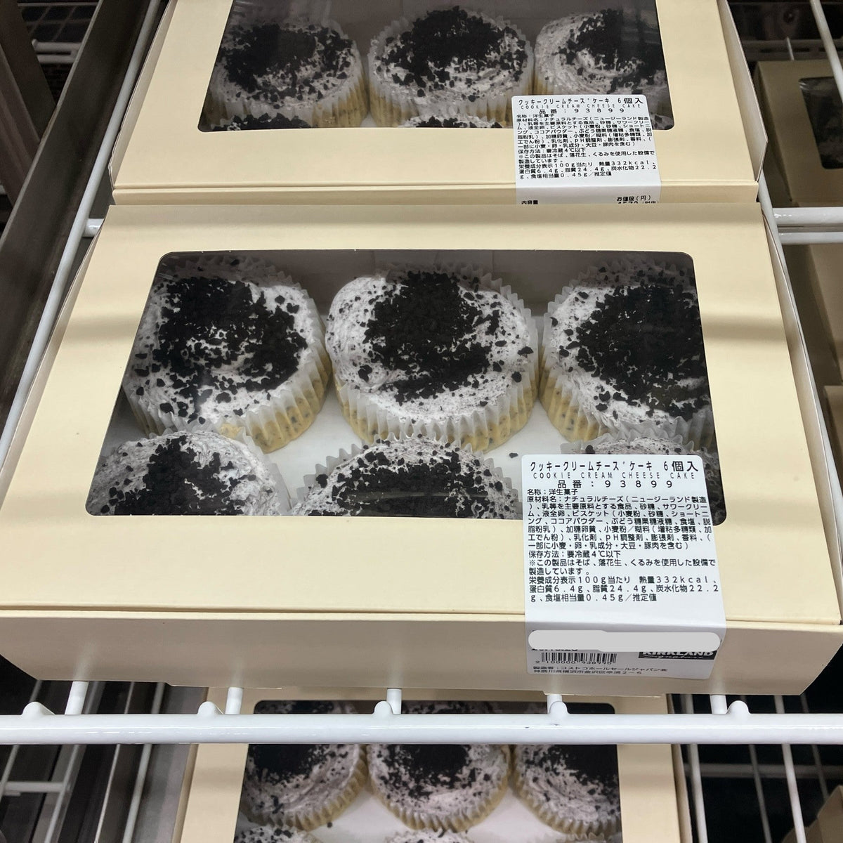 【ケーキ】《期間限定》 クッキークリーム チーズケーキ 6個入り コストコベーカリー商品