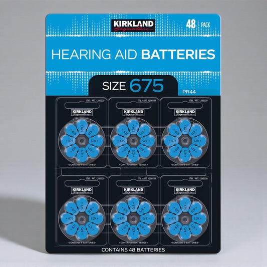 KS 補聴器用空気電池 675/PR44 48粒 カークランドシグネチャー  補聴器 電池