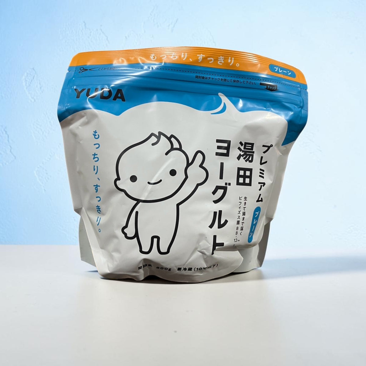 【冷蔵商品】YUDA プレミアム湯田ヨーグルト プレーン （無糖）800g 岩手県産生乳使用