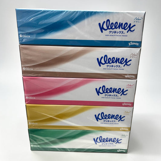 クリネックス ティッシュ 180枚 x 10箱  ボックスティッシュ セット販売 Kleenex 【お得】