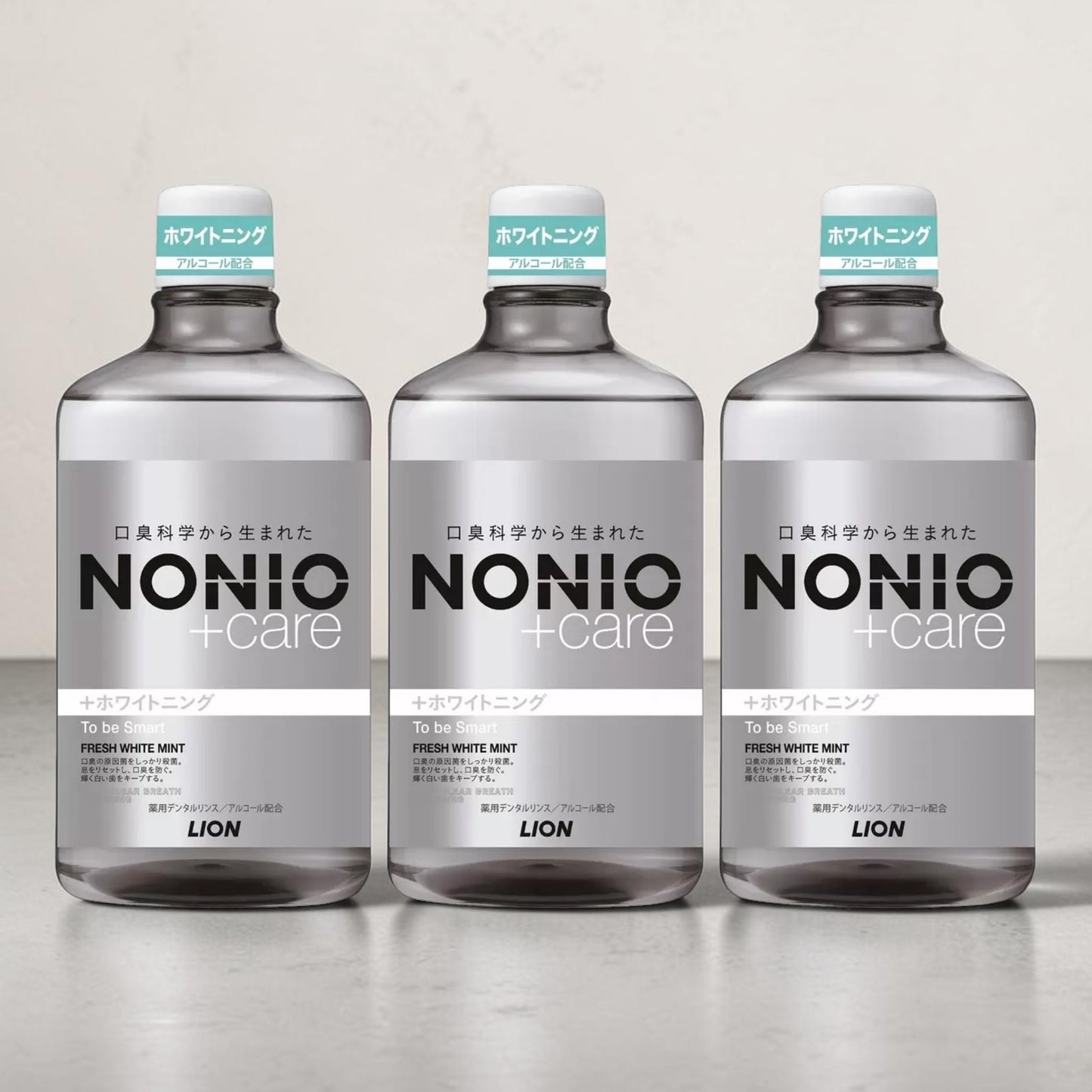 NONIO デンタルリンス ホワイトニング 1,000 mL x 3