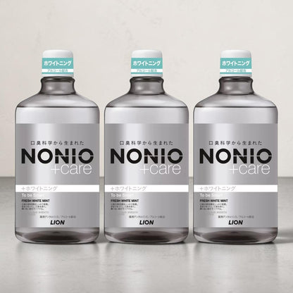 NONIO デンタルリンス ホワイトニング 1,000 mL x 3