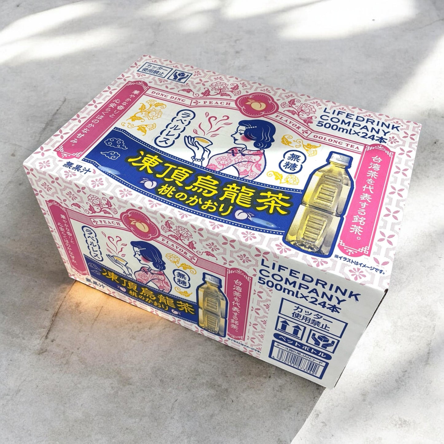LDC 凍頂烏龍茶 桃のかおり  ラベルレス  500ml × 24本 【お得】烏龍茶 ペットボトル 台湾  ライフドリンクカンパニー