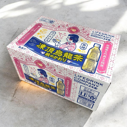 LDC 凍頂烏龍茶 桃のかおり  ラベルレス  500ml  1本  小分け販売  ペットボトル 烏龍茶  台湾  ライフドリンクカンパニー