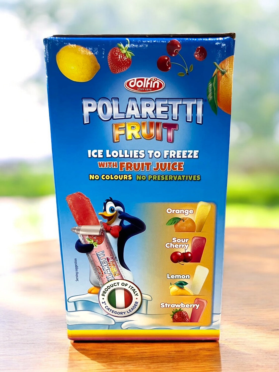 ドルフィン ポラレッティ フルーツ アイスキャンディー 40ml×80本 POLARETTI FRUIT