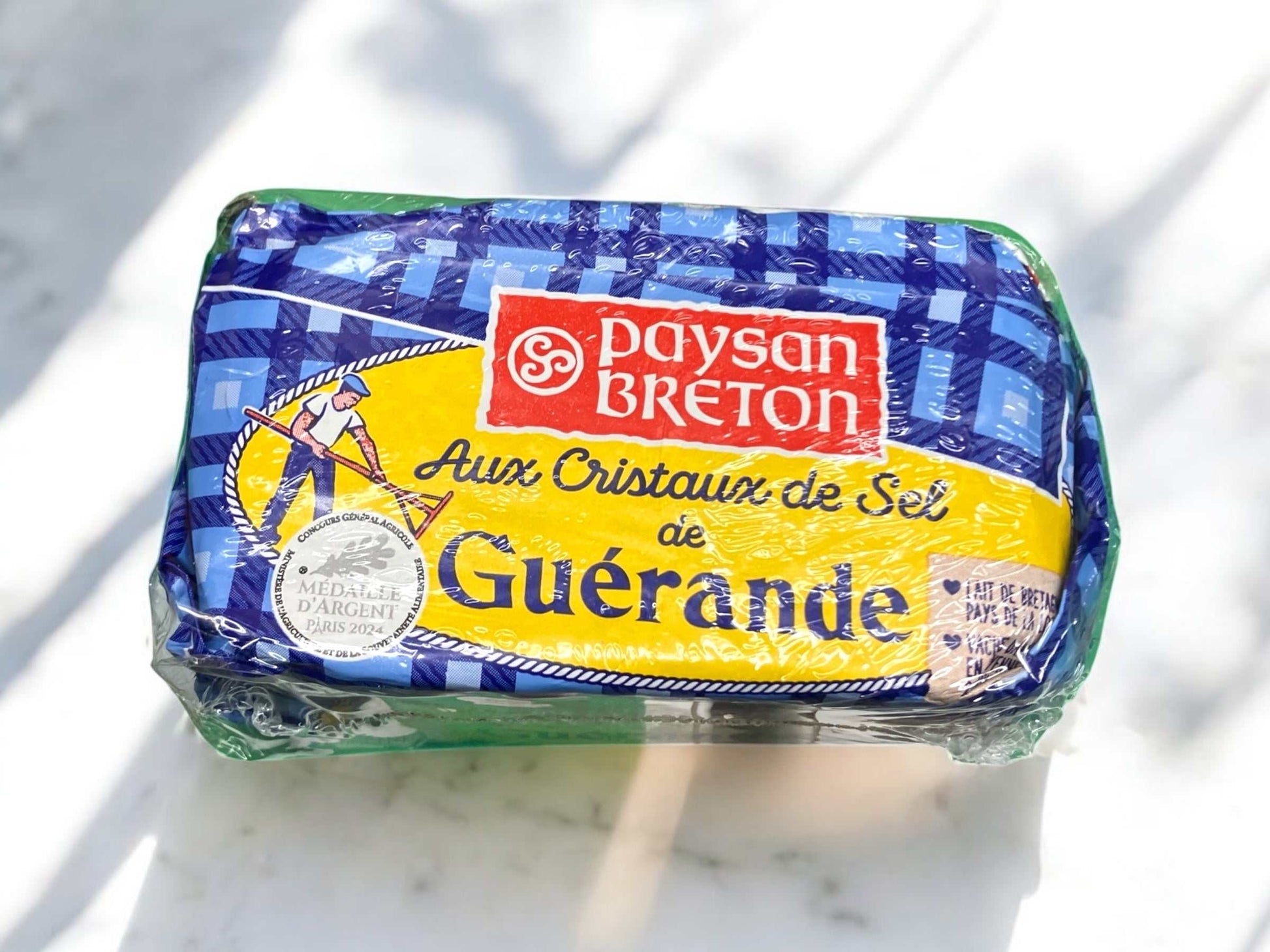 ゲランド【冷蔵商品】ペイザンブルトン 塩のバター 250g PAYSAN BRETON BUTTER W/GUERANDE SALT