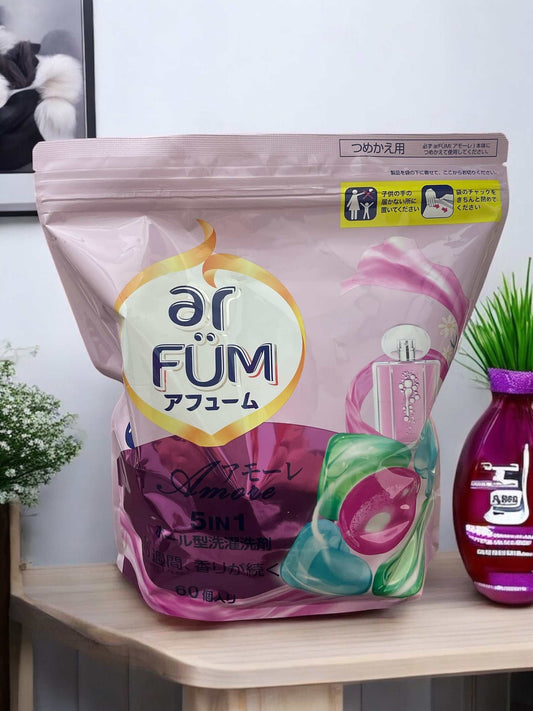 アフューム  アモーレ  ボール型  ジェルマジックボール  衣料用洗濯洗剤 60個入り 詰め替え用 