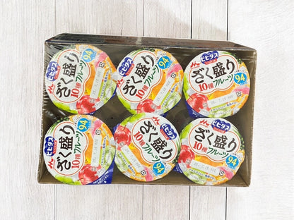 【冷蔵商品】森永乳業 ビビダス ざく盛りフルーツヨーグルト 200g × 12個入り