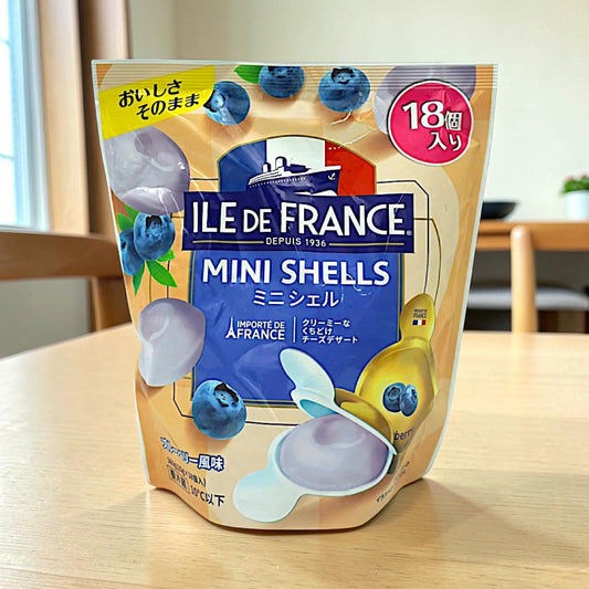 【冷蔵商品】 ILE DE FRANCE イル・ド・フランス ミニシェル ブルーベリー風味 20g×18個 クリームチーズ