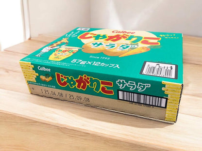 カルビー　じゃがりこ　サラダ味　57g×12個　大容量　CALBEE JAGARICO 12PACK