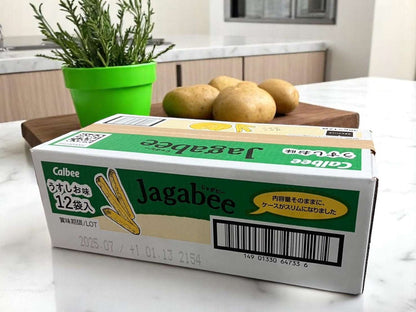 カルビー ジャガビー うすしお味　38g×12袋　大容量　CALBEE JAGABEE 12PACK