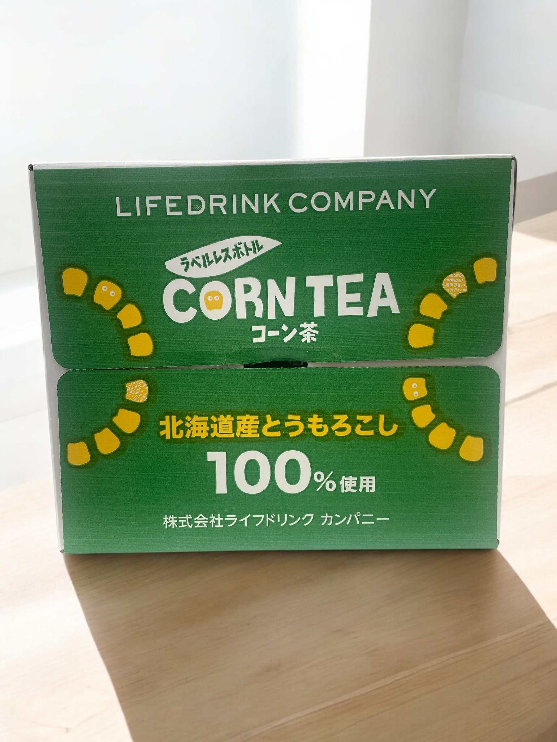 LDC コーン茶 500ml×24本 ラベルレス CORN TEA とうもろこし茶