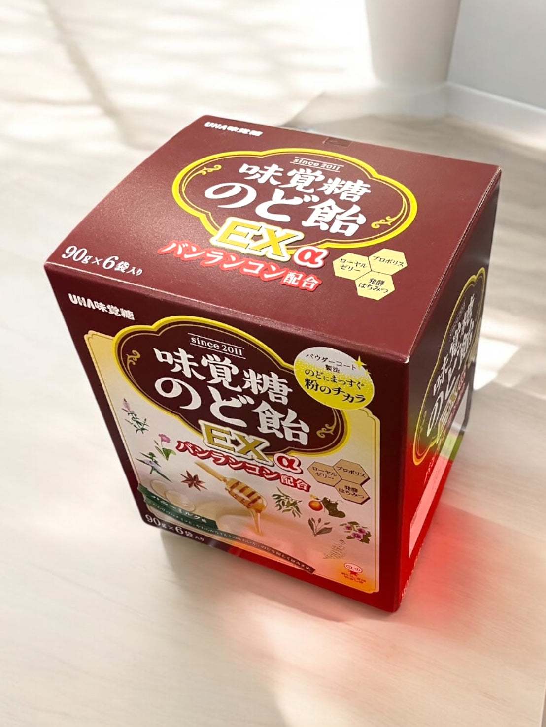 UHA味覚糖のど飴EXα