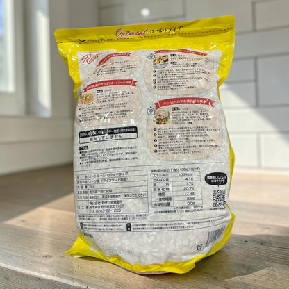 オートミール ロールドタイプ 2kg 勅使河原製麦所 オーツ麦100％ フィンランド産