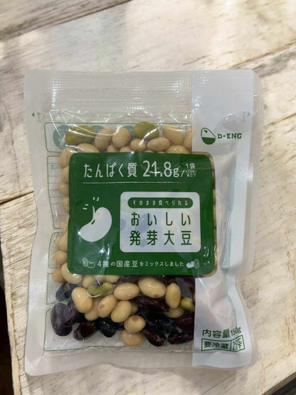 おいしい発芽大豆【冷蔵商品】 おいしい発芽大豆　150g  国産大豆使用