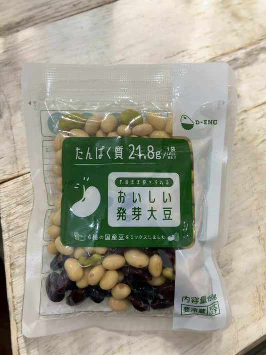 おいしい発芽大豆【冷蔵商品】 おいしい発芽大豆　150g  国産大豆使用
