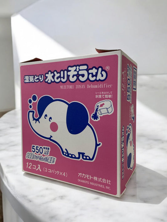 水とりぞうさん除湿剤12個入りパック