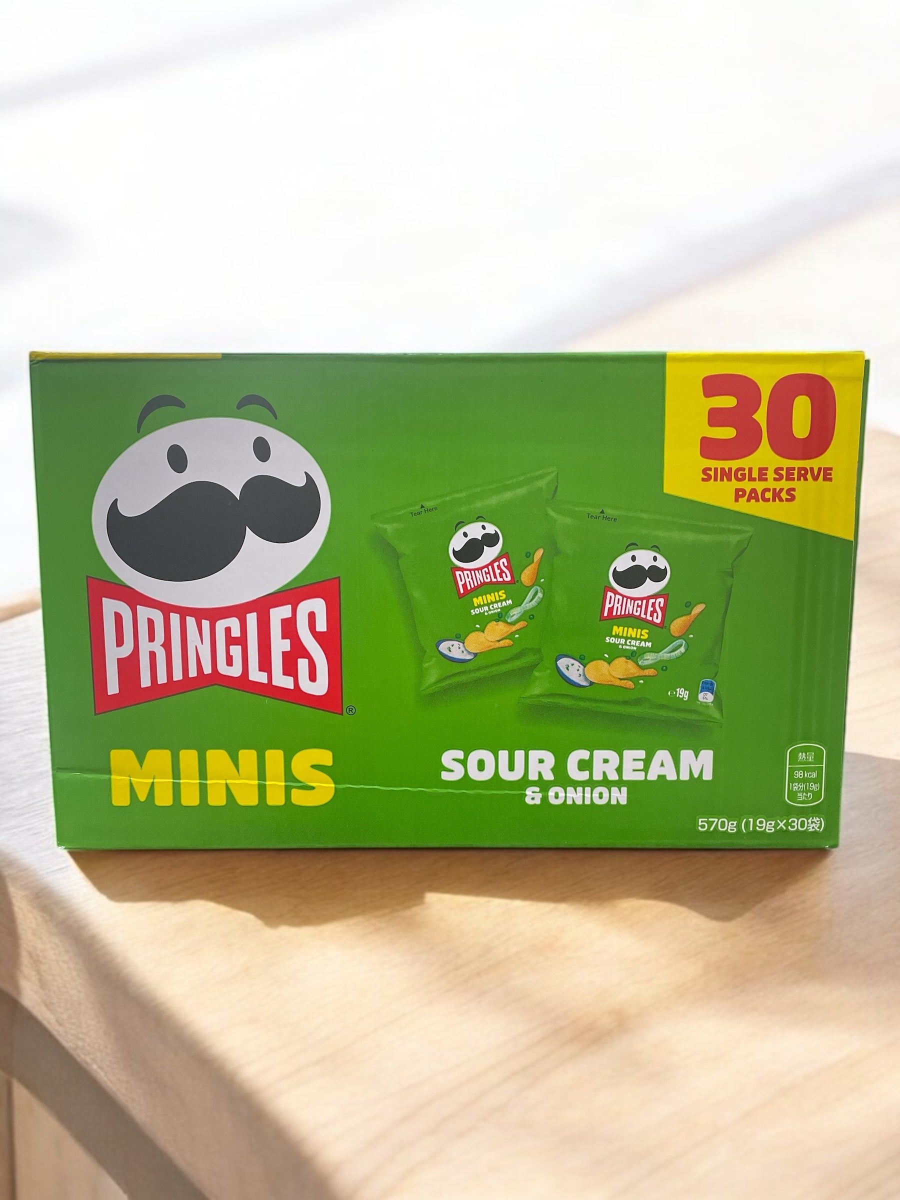 プリングルス ミニチップス サワークリーム＆オニオン 19g×30袋パック