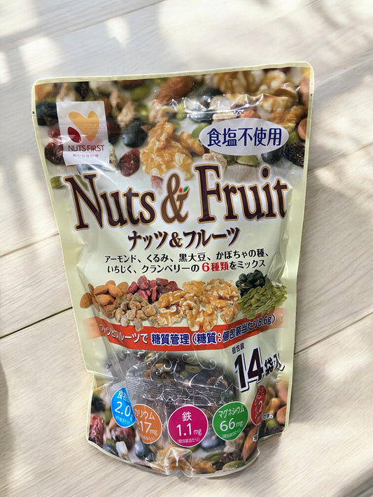 糖質管理 ナッツ & フルーツ  14袋入り  2週間分  NUTS ＆ FRUIT   ロカボナッツ　なっつ　ふるーつ