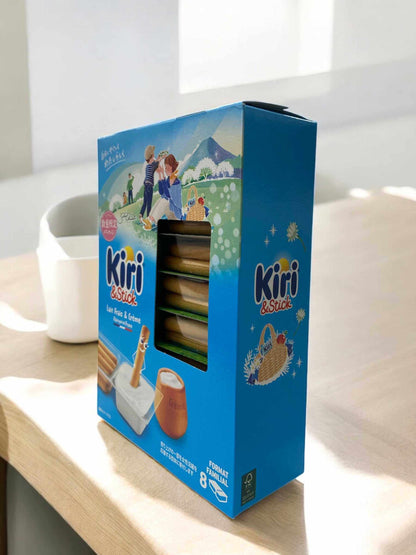 【冷蔵商品 チーズ】《定番人気》Kiri キリ クリームチーズ＆スティック   Kiri&Stick　280g  8パック入り　1箱　フランス産