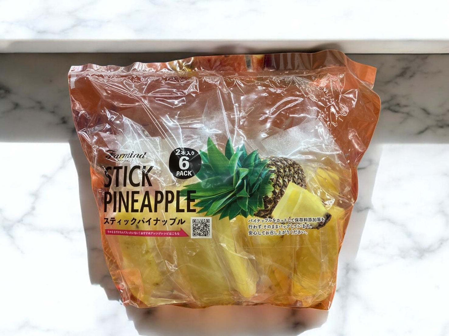 【冷蔵商品】《果物》コストコ人気商品 スティックパイナップル 2本×6パック PRODUCT OF PHILIPPINES STICK PINEAPPLE