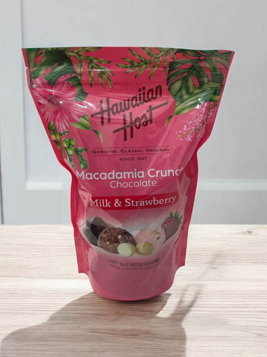 Hawaiian Host Macadamia Crunch Chocolate & Strawberry 300g Assortment Pack