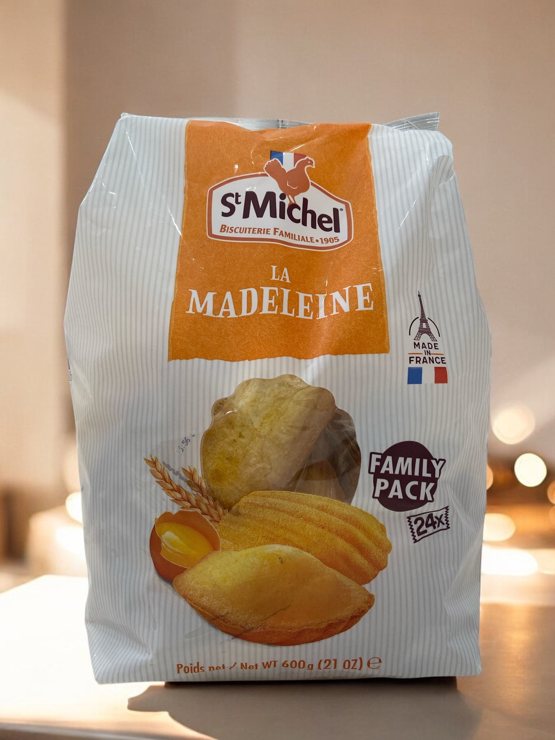 サン・ミッシェル フランス産マドレーヌ 24個入り 600g パック