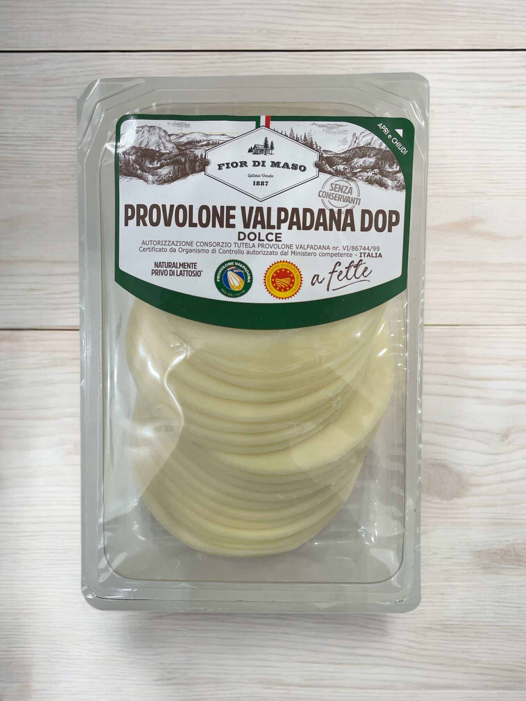 DOP スライスチーズ《定番人気》 プロヴォローネ ヴァルパダーナ  400g PROVOLONE VALPADANA   イタリア産