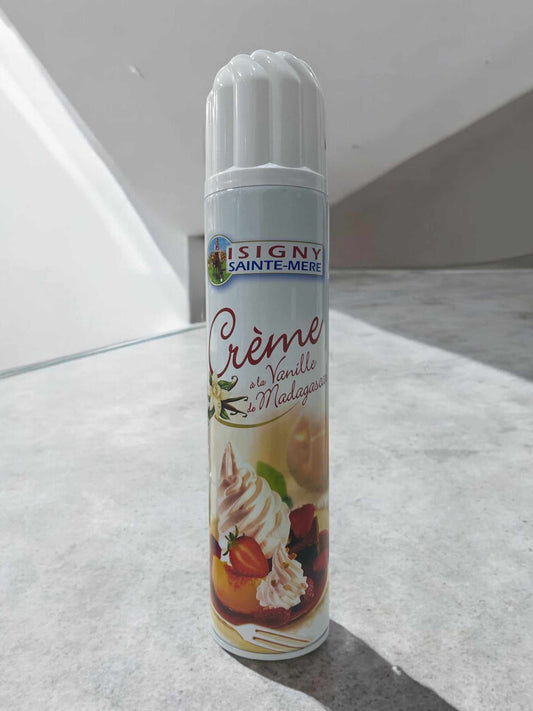 ホイップスプレー   生クリーム缶【冷蔵商品】 イズニーズ  スプレー  ホイップクリーム  500g　/  ISIGNY SAINT-MERE