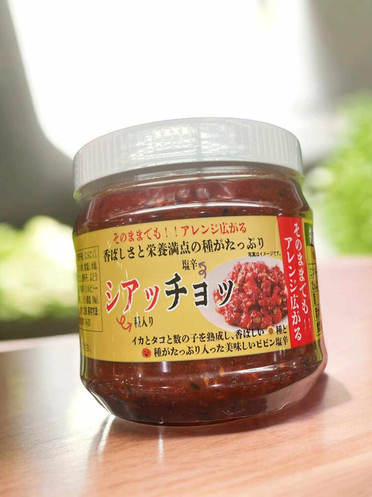 シアッチョッ【冷蔵商品】パンチャンダンジ　シアッチョッ　種入り塩辛　1kg　韓国産